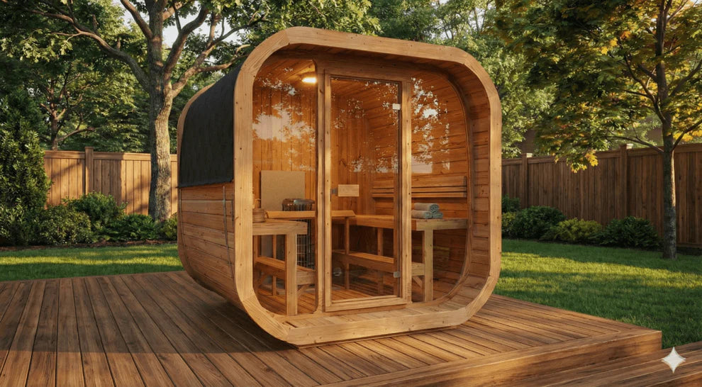 Three Person Saunas