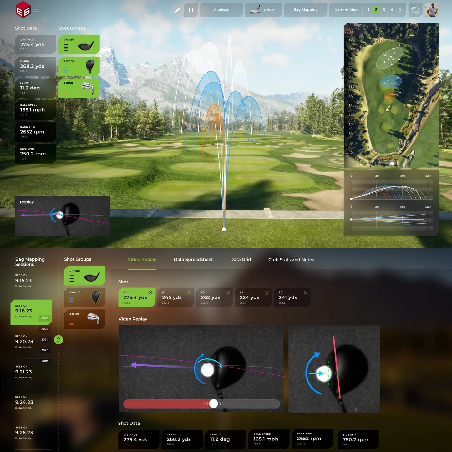 Golf Simulator Silver Pack